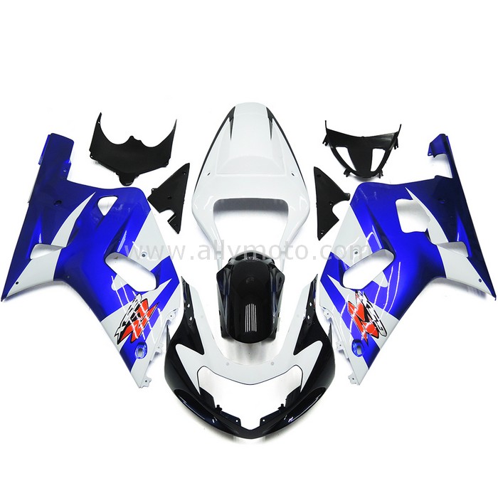 0298 Fairing Suzuki GSXR600 GSXR750 K1 00 01 02 03 White Blue